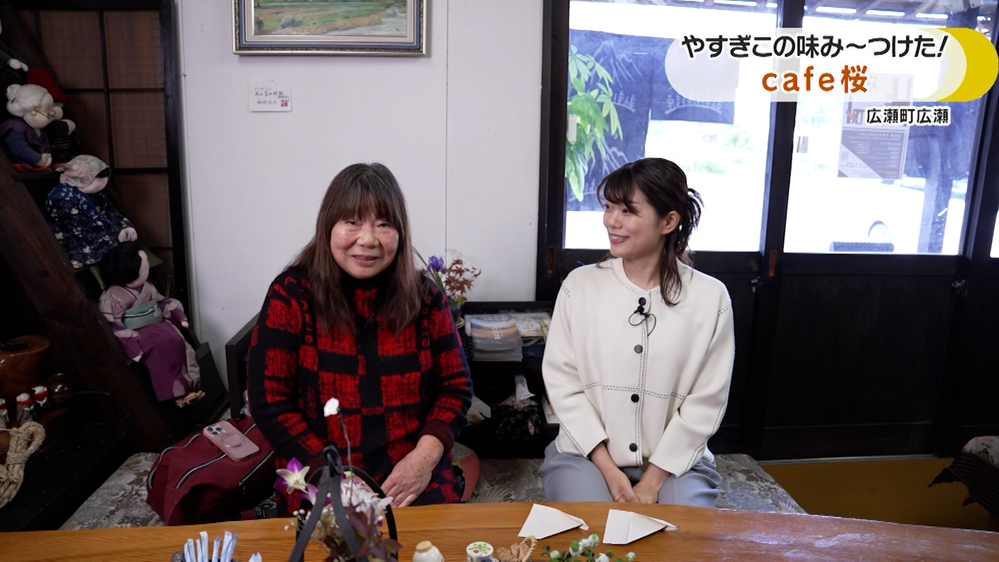 #３２cafe桜　店長と林